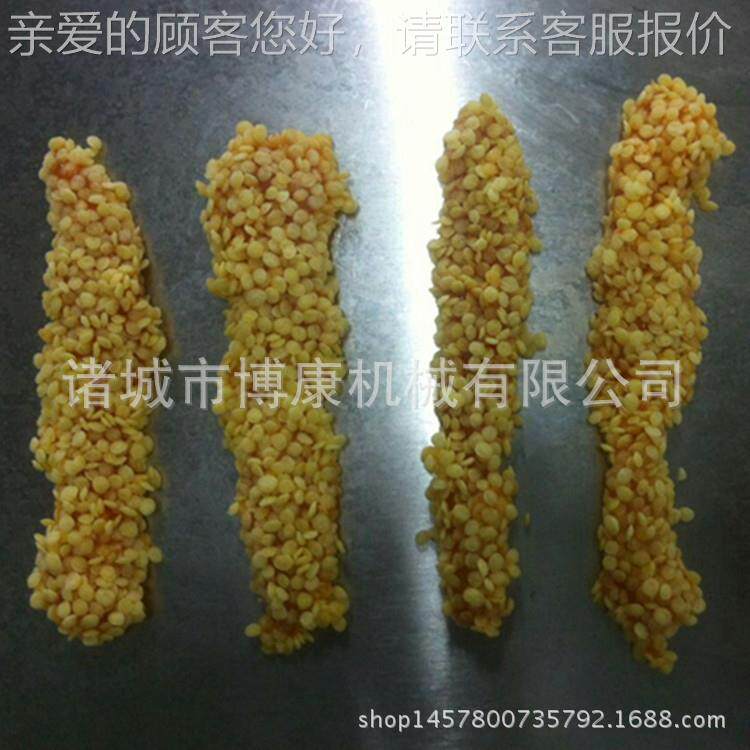 鸡胸深加工设备 雪花鸡柳裹糠 机鸡排上肉机 实现仿手屑工攥ZSN工
