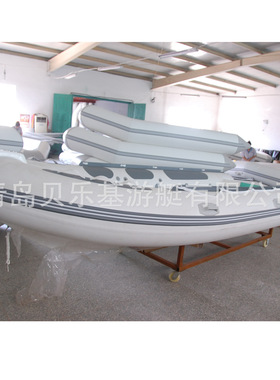 RIB330玻璃钢艇橡皮艇冲锋舟充气钓鱼船潜水护外冲浪艇厂家直销