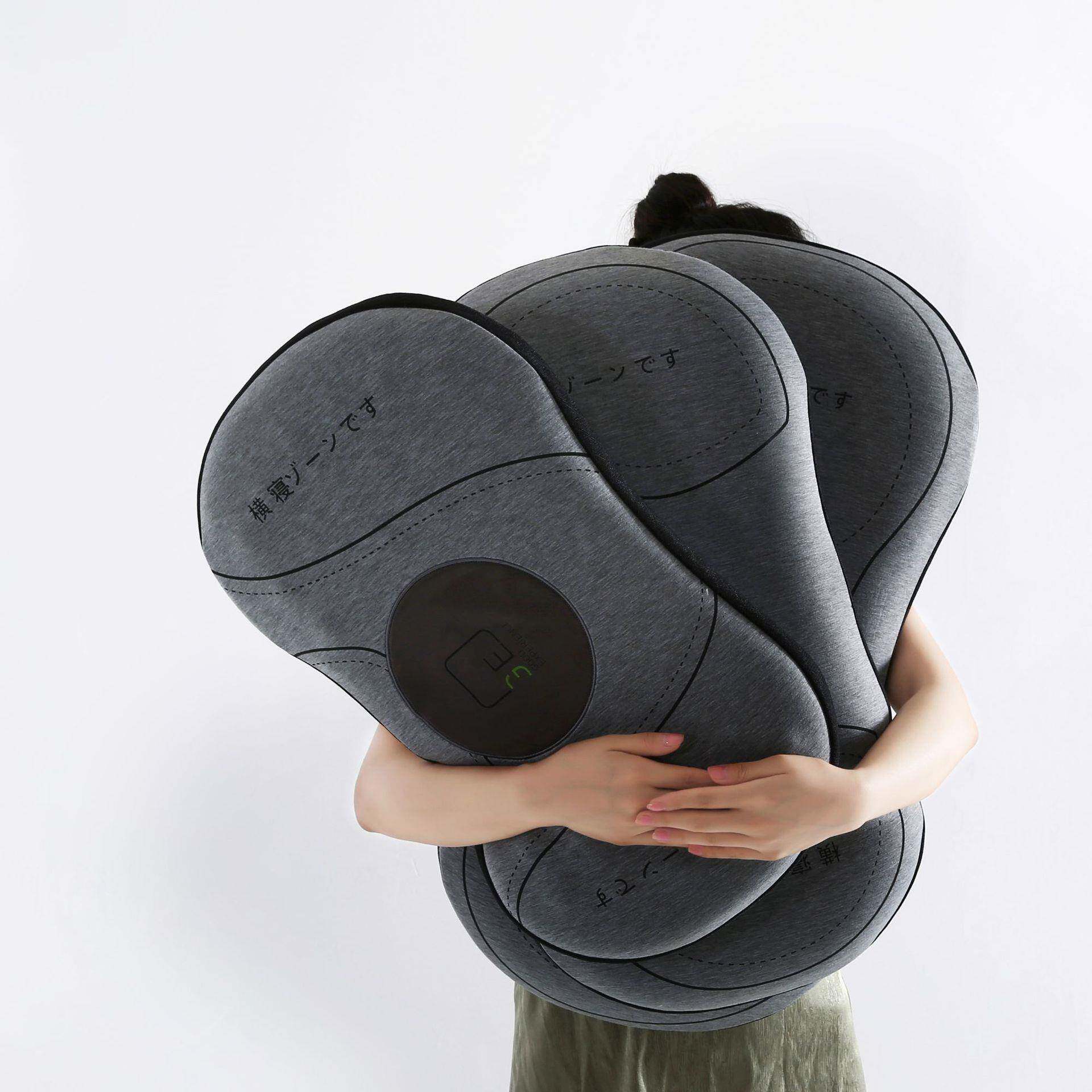 新款针织记忆棉枕头压枕护零颈枕助眠WWK枕人芯成家用整睡头