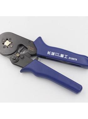 长城欧式段子压钳子线压钳冷压端子接绝缘0压接钳长城2107DEO9压