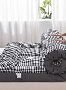 立体可羽丝绒叠加KXZ家厚床垫床褥学生宿舍用榻榻米折便携