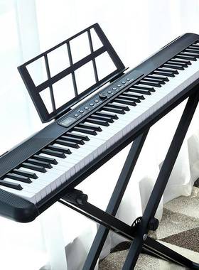 开学季器焕新乐智学生家用款88键能59935电钢琴儿?童电子琴入门电