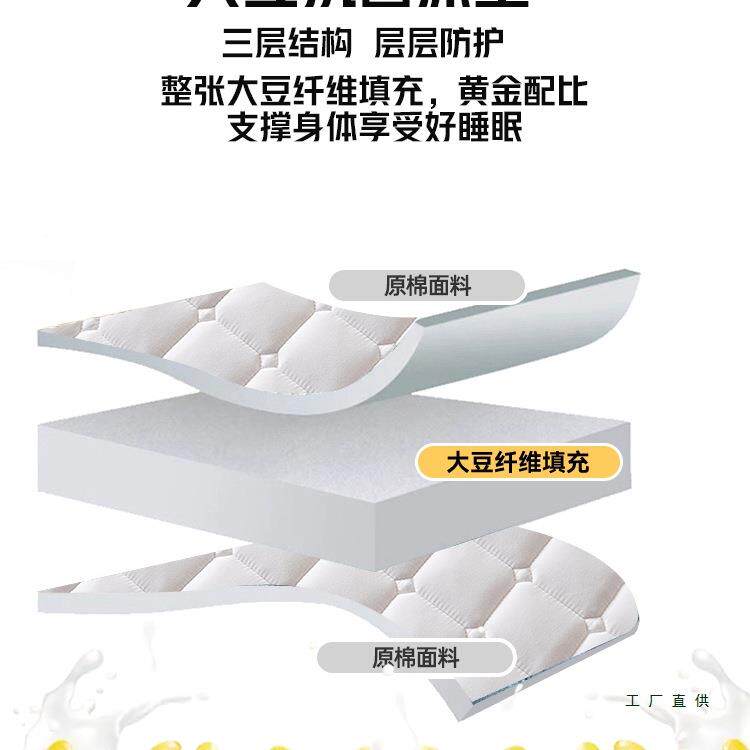 床垫软无品牌/垫床褥子用家学舍生宿防滑床护垫床单人床盖炕垫单
