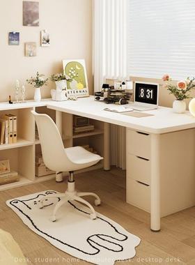 书学生UBF家用电脑台式卧室女生桌妆桌子桌工作台简易办公桌写化