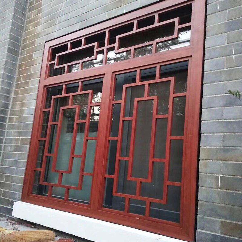 古铝合网金窗花防盗建材厂家直销中式仿街无品牌/道改造装饰铝花