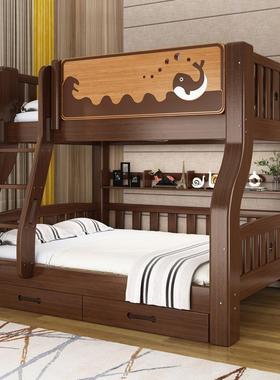 挚实木上下床层成人两层床41446子母床床上下铺床儿童高低床母子