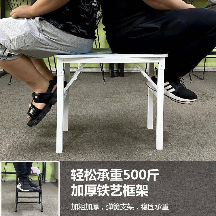 折叠桌小学生幼儿园学习桌椅套课EZY装免安装简约包一体软作椅吃