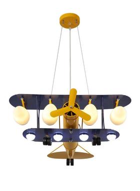 儿童房吸顶灯男具孩卡儿通43283卧室灯幼园创灯意个性美式护眼飞