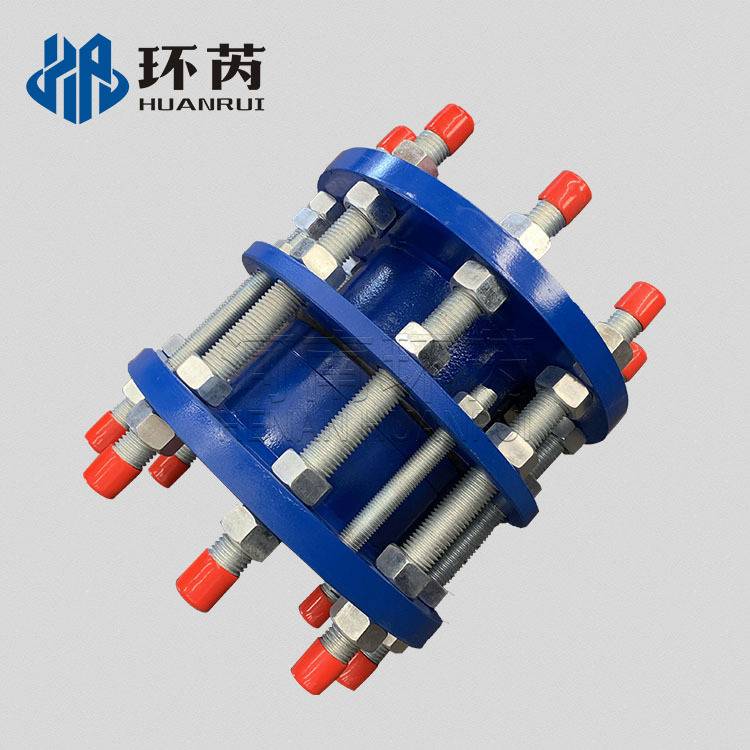 C2F型钢制可拆式松套法兰伸缩接头钢制限位伸缩器双法兰传力接头