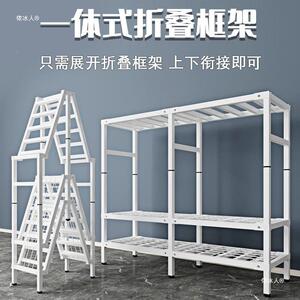 免安折叠衣柜加粗加固易衣柜依冰人?1家用卧室出全钢架装租简房衣