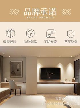 酒店具标间房全套送装家一体民宿公套寓宾馆发沙客QMS房家具厂家