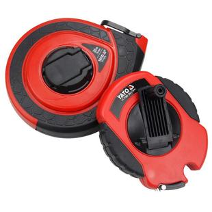 长 50测量建筑程盒盘式 Y米ATO卷尺璃玻纤维皮工软40607尺子20