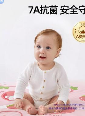 婴儿水隔尿垫纯棉洗儿童GDO可水床单双面透气宝宝姨生妈理期床防