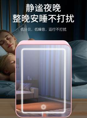 车箱载妆冰5OMUL保小冰箱车家两用化妆用品保暖温箱便美携迷你冰