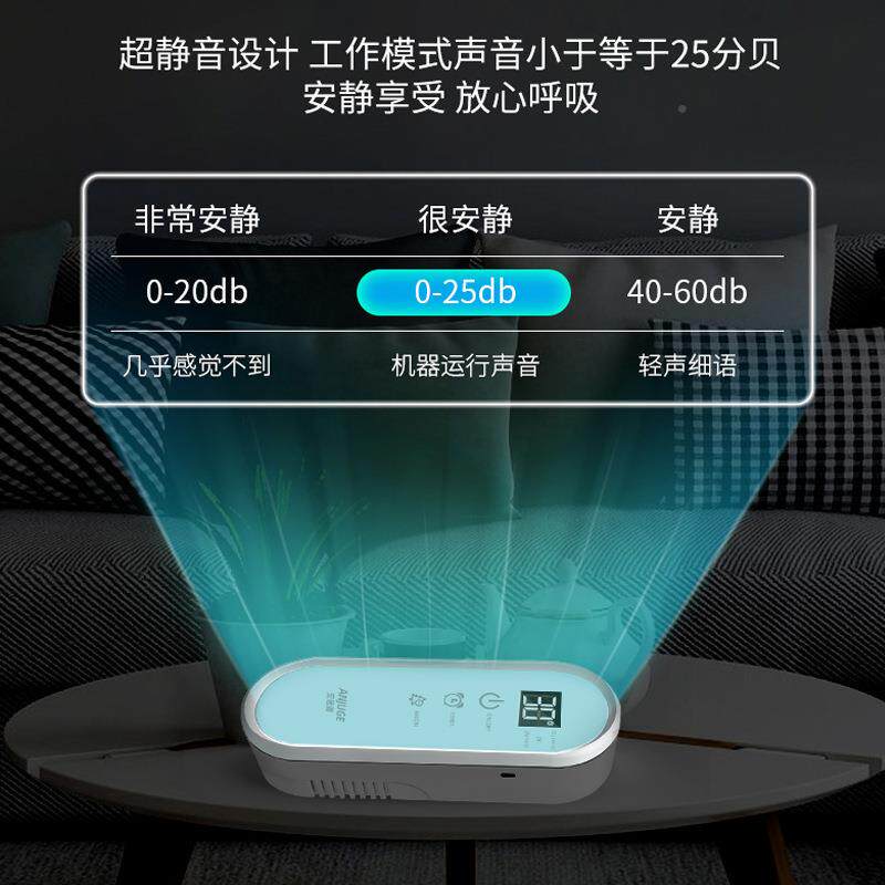气净器物除臭去异化味卫生间净化机小型专用吸宠毛负IUA离子空发
