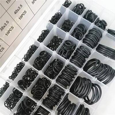 125PCS腈胶黑色2圈密封圈47221O型皮圈耐高温丁晴胶圈油封合工具
