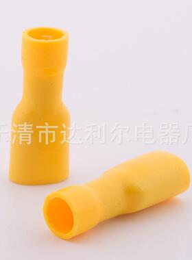 母全缘端头FDF系列压接接线端子D预绝缘接铜鼻子冷线压YYS端绝子