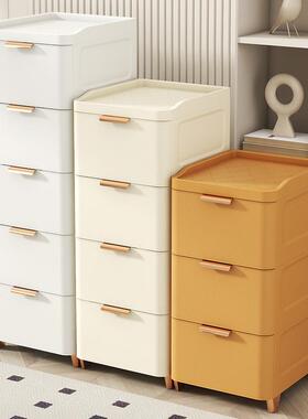 35子5/4SLB5/5宽抽式床头柜收纳柜客厅多层轻屉奢柜卧室奶油风五