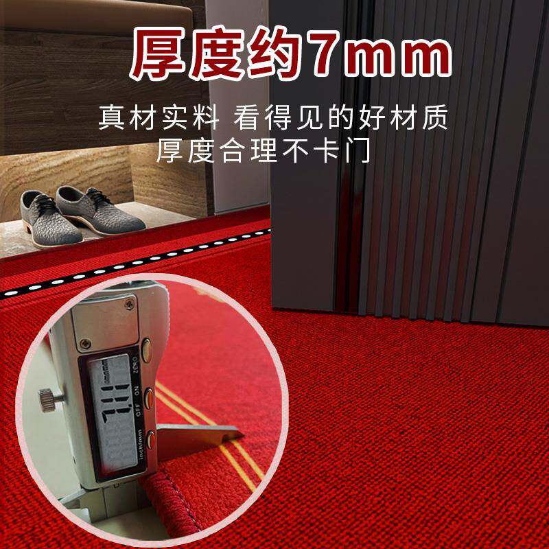 ?入门地垫新中入户垫门进门红色家无品牌/式用喜庆防滑户地毯门口