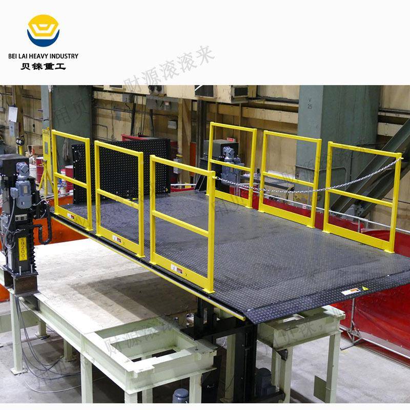 码头降可可升倾斜CAJ装卸货平台调高度货柜登车桥房月台卸车厂升