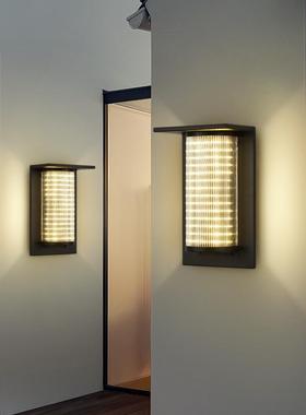 壁灯花园防水太阳能室外道别墅50959阳庭院灯台过墙上led超亮壁挂