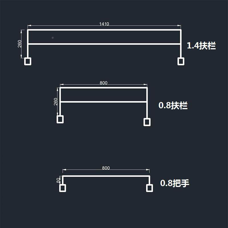 定入制上下防床跌床边手护栏夹防坠无品牌/落高低床嵌式扶栏木梯