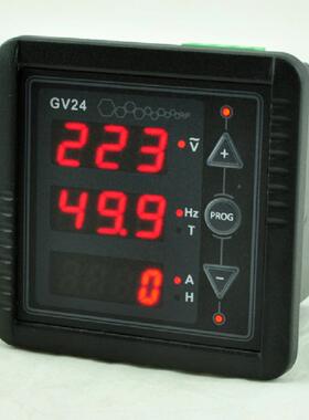 G24电MII柴K油发机自启动控制器多功能数显GV24MKI表电压电V流保