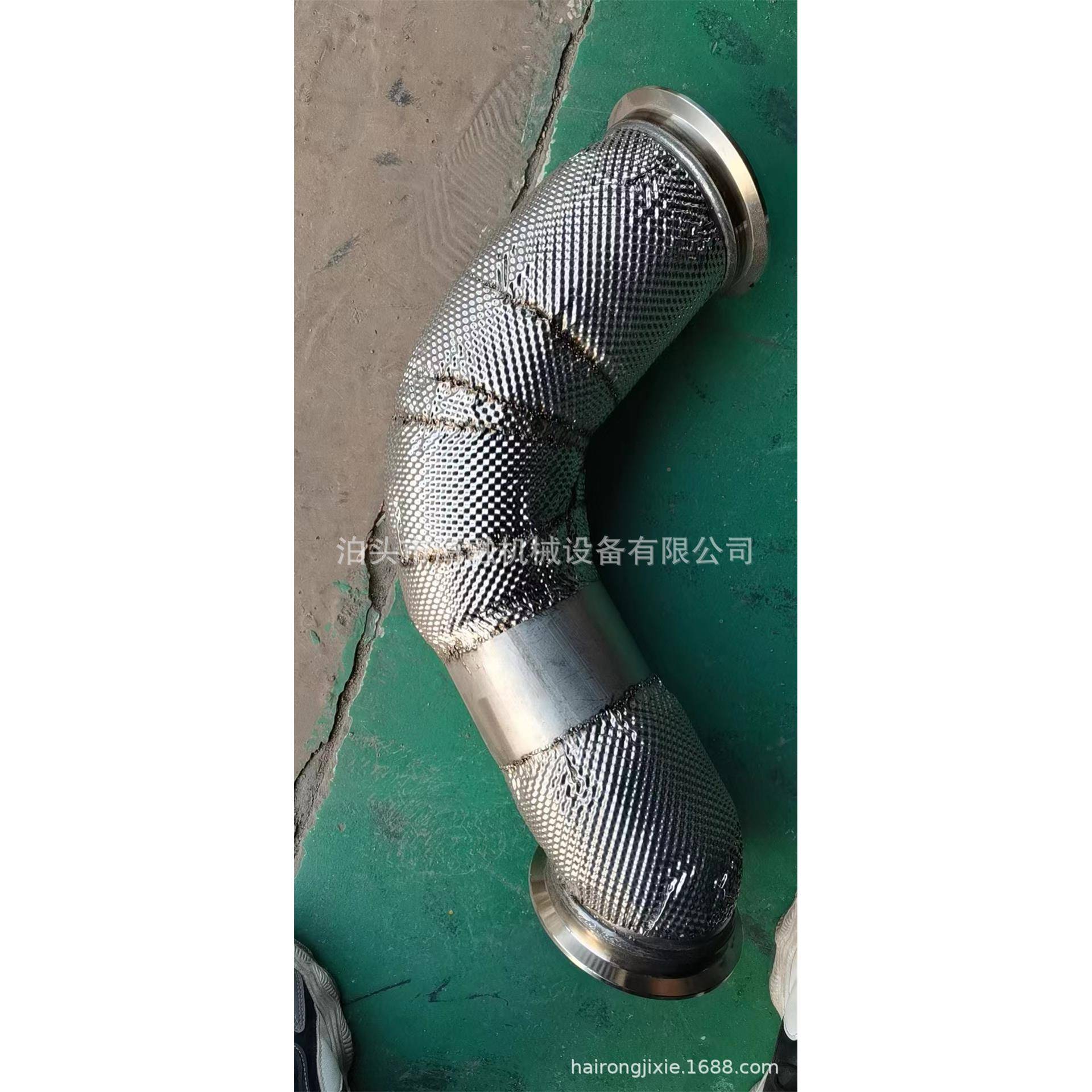 海铝板珍球压花机汽车隔热铝板QGF滚花机汽车排珠汽管隔热罩融机