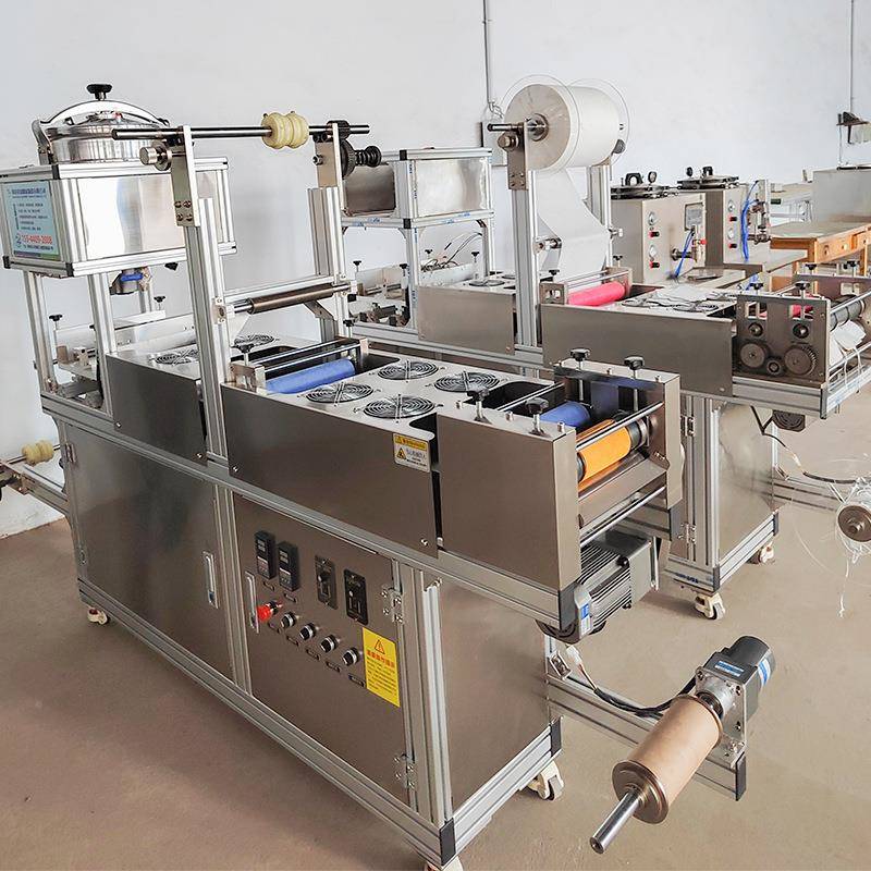 型冰凉布退烧贴小涂布机硅水胶敷料贴涂线三层凝复合棉布EWF涂布