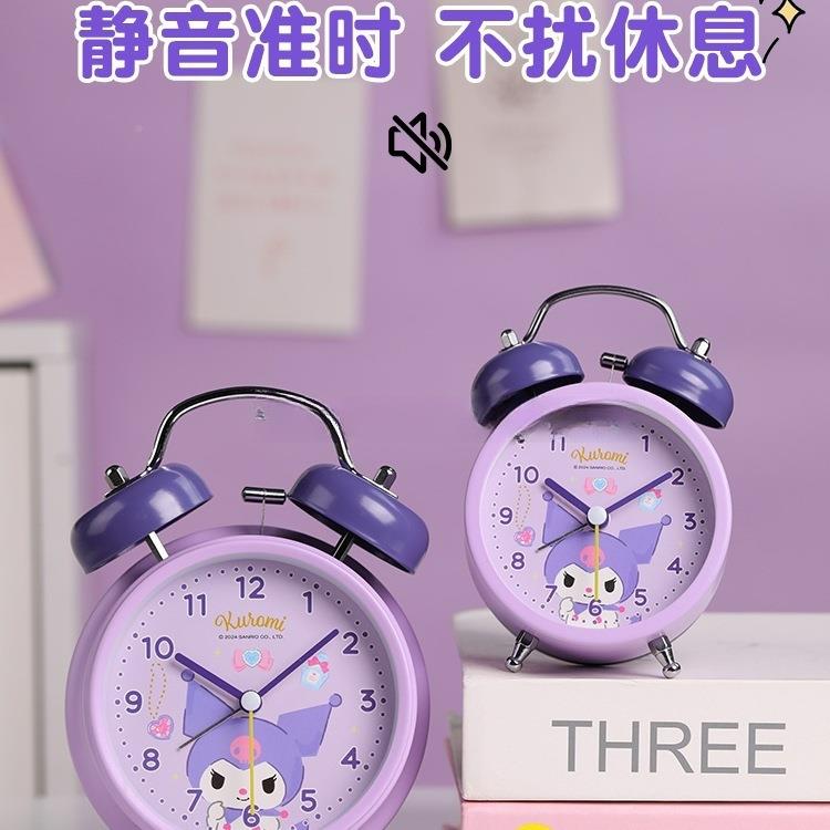 库洛米闹钟童女孩学生起床叫醒新智儿能时钟025款卡无品牌/2通塑