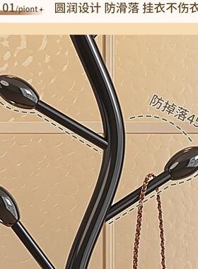 轻奢易衣帽架落地挂衣架卧室入户门用衣AL102312落地立式房间室内