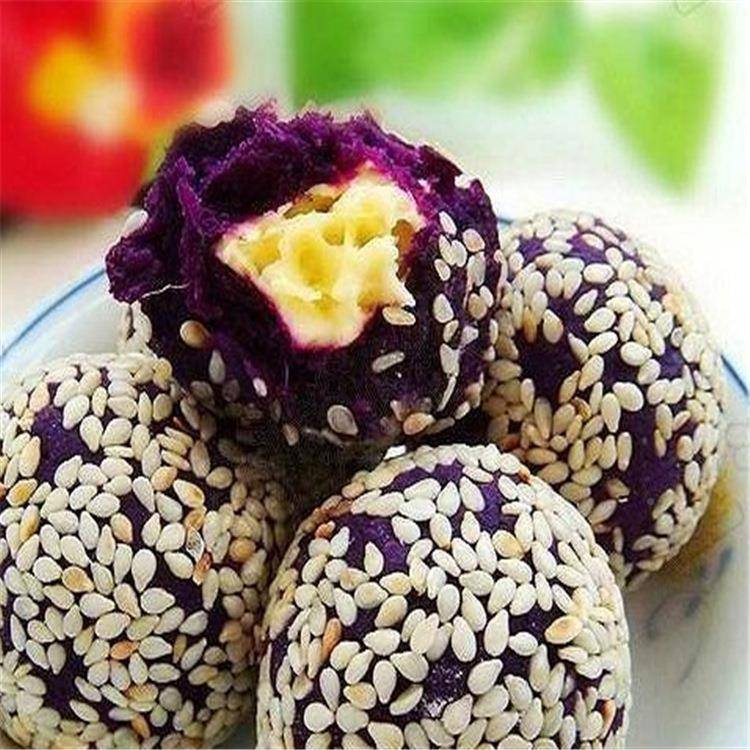 不锈HLW钢芝麻球包馅全自能动夹心年糕机智成型南瓜丸蛋机黄丸机