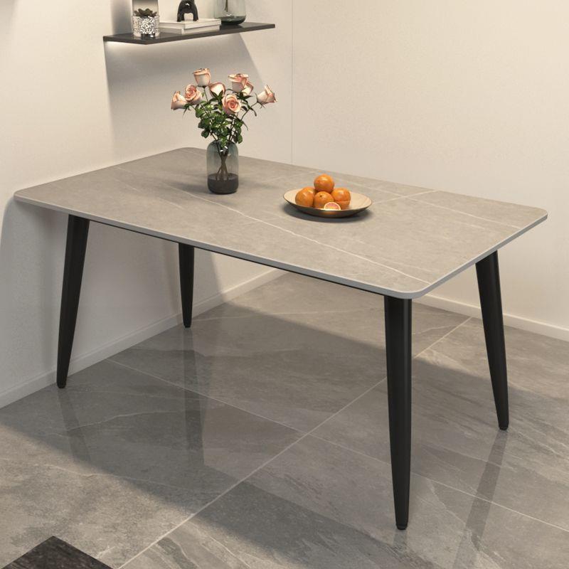 岩板桌餐客家用现代简约椅轻奢饭桌厅长方形大理石小户型SRA餐桌