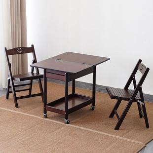 家用靠椅中式椅可椅折叠子实木背餐办公室1电脑椅凳子简易简约便