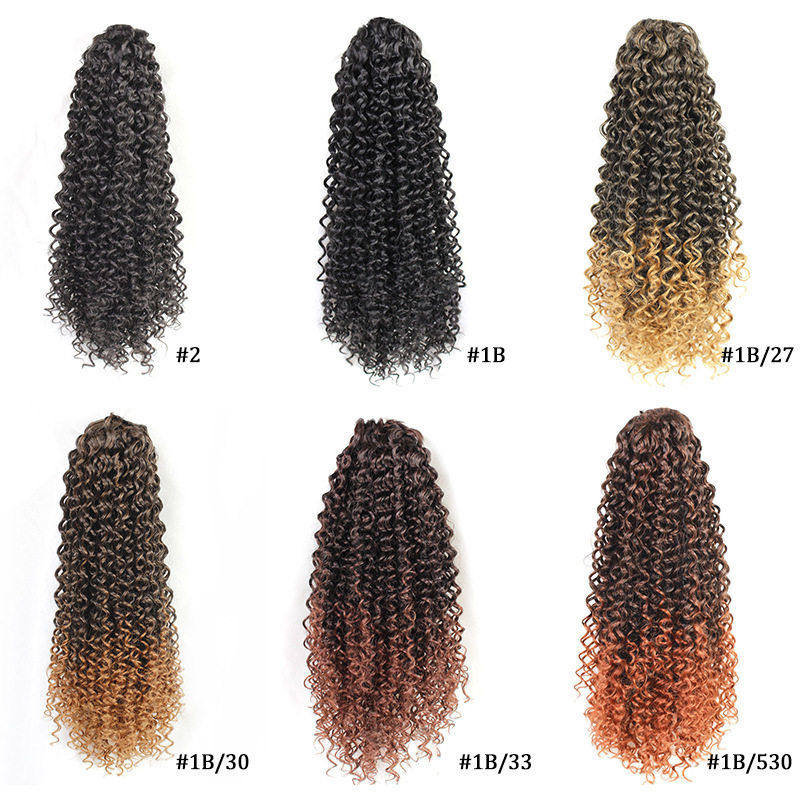 假发欧美热款16寸化纤小卷抽绳马尾Afro Kinky Curly假发小卷马尾,美发护发/假发,马尾,淘宝优惠券,粉丝福利购,淘宝优惠卷