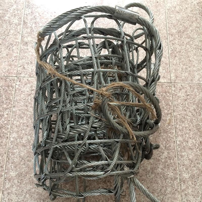 防坠网 普通高空安全网不锈钢钢丝绳吊网 厂家直销钢丝绳网