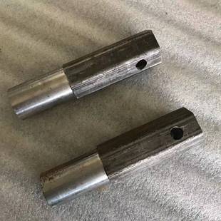 履带微耕机旋耕机六方刀轴206轴承座接头一对