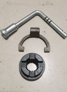 气泵链接盘连接轴东风常柴宁波奔野ct30气泵配件十字轴7字杆拨叉