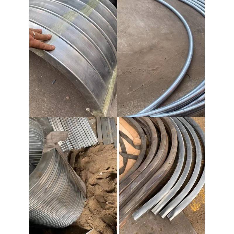 Q235黑铁镀锌不锈钢无缝管槽钢半圆弧拉弯拱门5*6*8*10加工定制