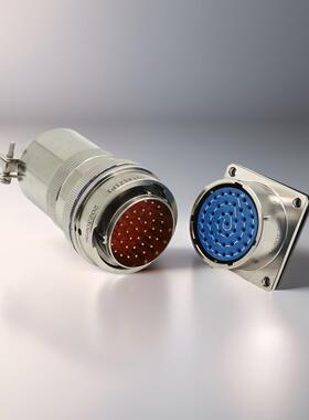 XCE30T41Z1P1+XCE30F41KD1 圆形连接器 4芯 航空插头座接插件