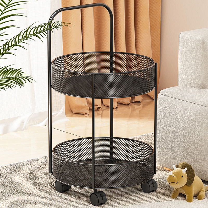 铁艺客厅边柜茶几夹缝床边柜子边几角几简约家用床头柜可移动桌子