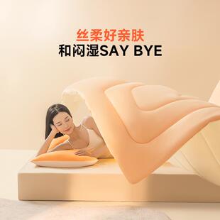 绘睡蚕丝抱抱被冬被保暖加厚被芯亲肤柔软四季通用春秋被双人被子