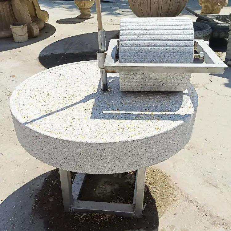 家庭作坊玉米面石碾机 元宵磨面机 小麦玉米饼子磨面磨浆机