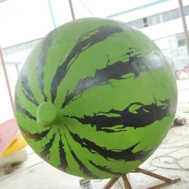 玻璃钢雕塑蔬菜水果仿真大西瓜雕塑瓜果蔬菜农业园景观装饰大摆件