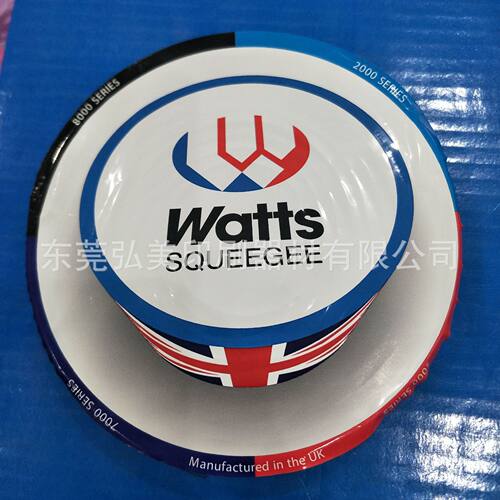 英国威思Watts胶刮 5000系列5724-25*5 G1平刮胶绿色丝印