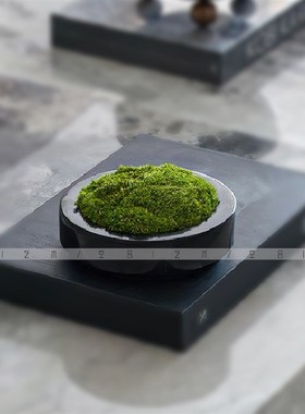 空合 现代轻奢层叠玻o璃花器花艺 样板间售楼处酒店客厅家居摆件