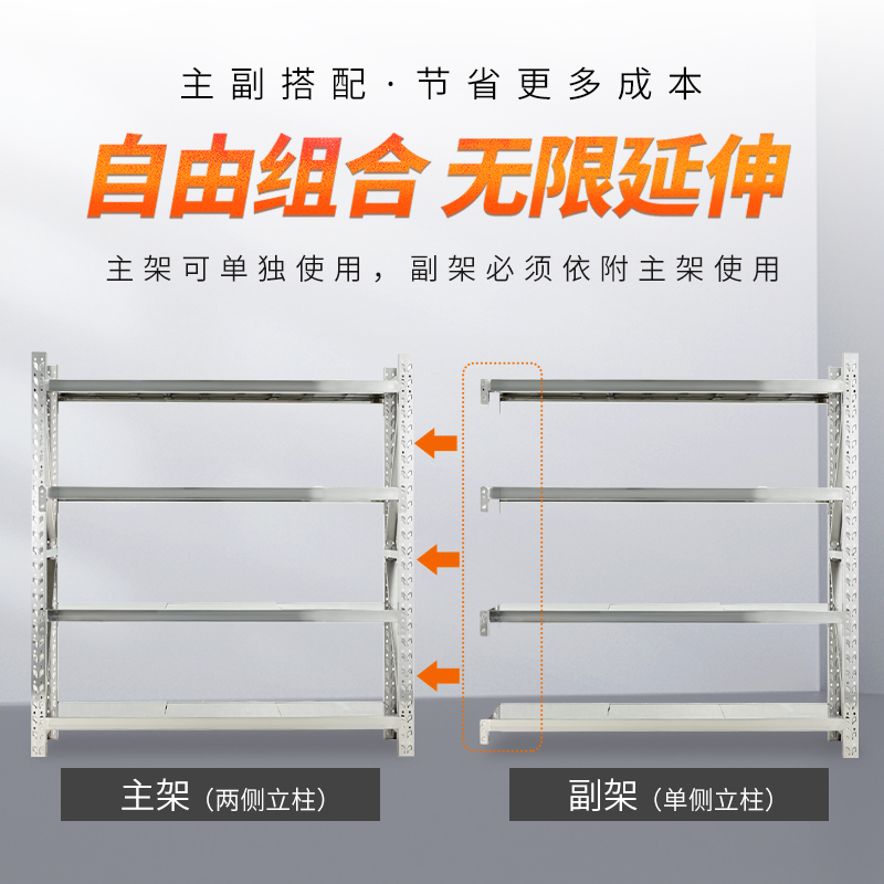 304不锈钢储物j收纳货架食品冷库无菌重型仓储地下室储藏货架定制