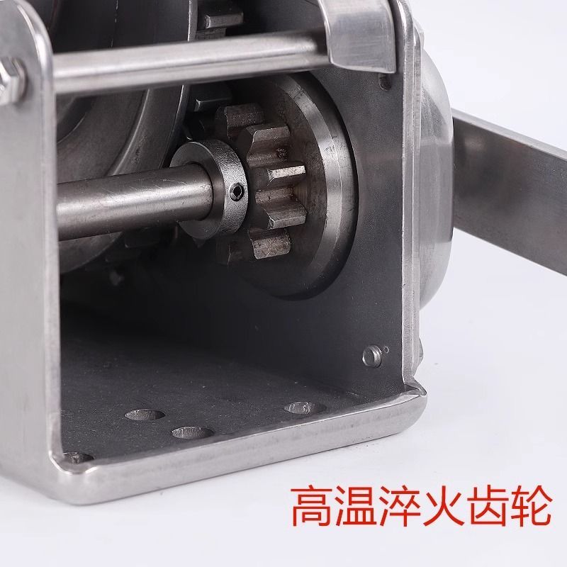 不锈钢手动绞盘自锁式带