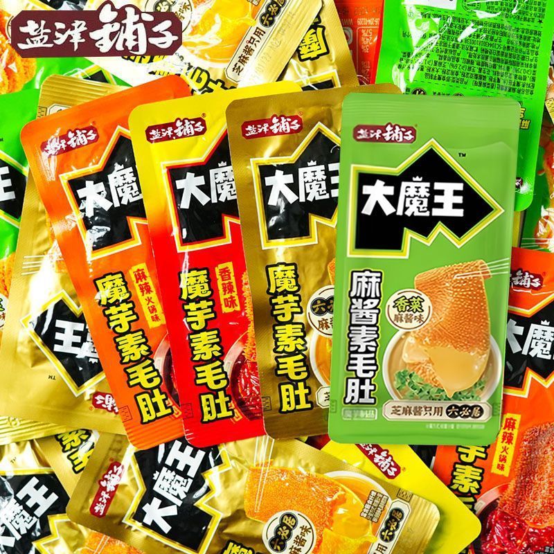 盐津铺子大魔王麻酱素毛肚18g