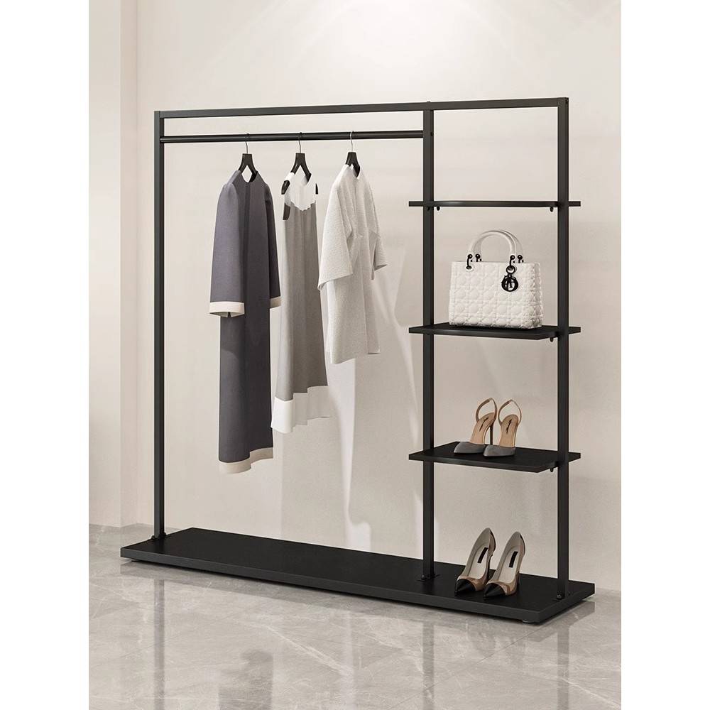 需定制服装店衣架展示架落地式女装店服装架铁艺陈列中岛架简约衣